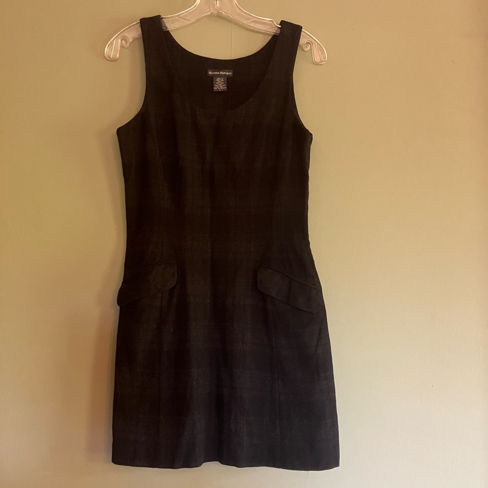 Banana Republic vintage wool mini dress size 4
